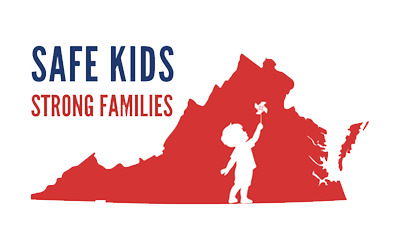 Logo "Safe Kids Strong Families