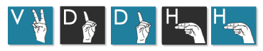 Logo du département des sourds et malentendants de Virginie